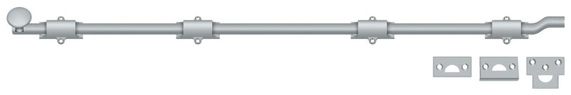 Deltana 42" Surface Bolt with Offset; Heavy Duty; Deltana