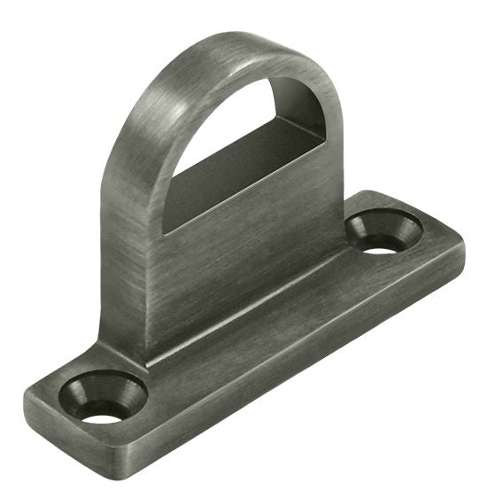 Deltana Heavy Duty Bracket for Heavy Duty Bolt; Solid Brass; Deltana