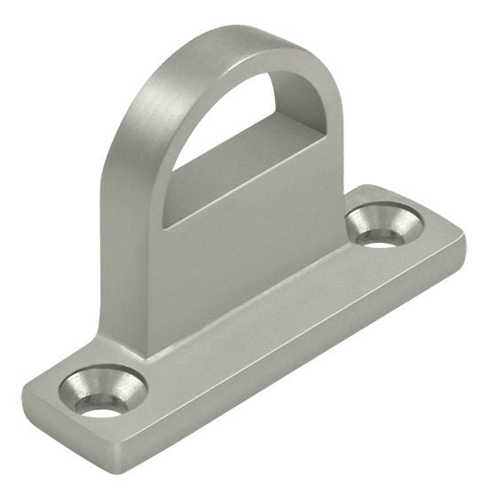 Deltana Heavy Duty Bracket for Heavy Duty Bolt; Solid Brass; Deltana