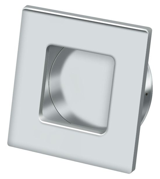 Deltana 2-3/4" Square Heavy Duty Flush Pull Deltana