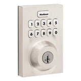 Kwikset Contemporary Home Connect Keypad Connected Smart Lock Deadbolt with Z-Wave 700 and SmartKey Kwikset