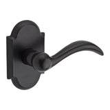 Baldwin Reserve Half Dummy Left Hand Arch Lever and Rustic Arch Rose Baldwin Reserve