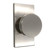 Baldwin Reserve Half Dummy Contemporary Knob and Contemporary 5" Rose Baldwin Reserve