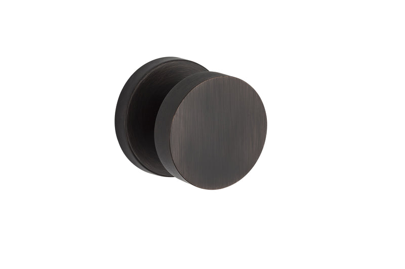 Baldwin Reserve Half Dummy Contemporary Knob and Contemporary Round Rose Baldwin Reserve