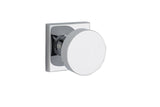 Baldwin Reserve Half Dummy Contemporary Knob and Contemporary Square Rose Baldwin Reserve