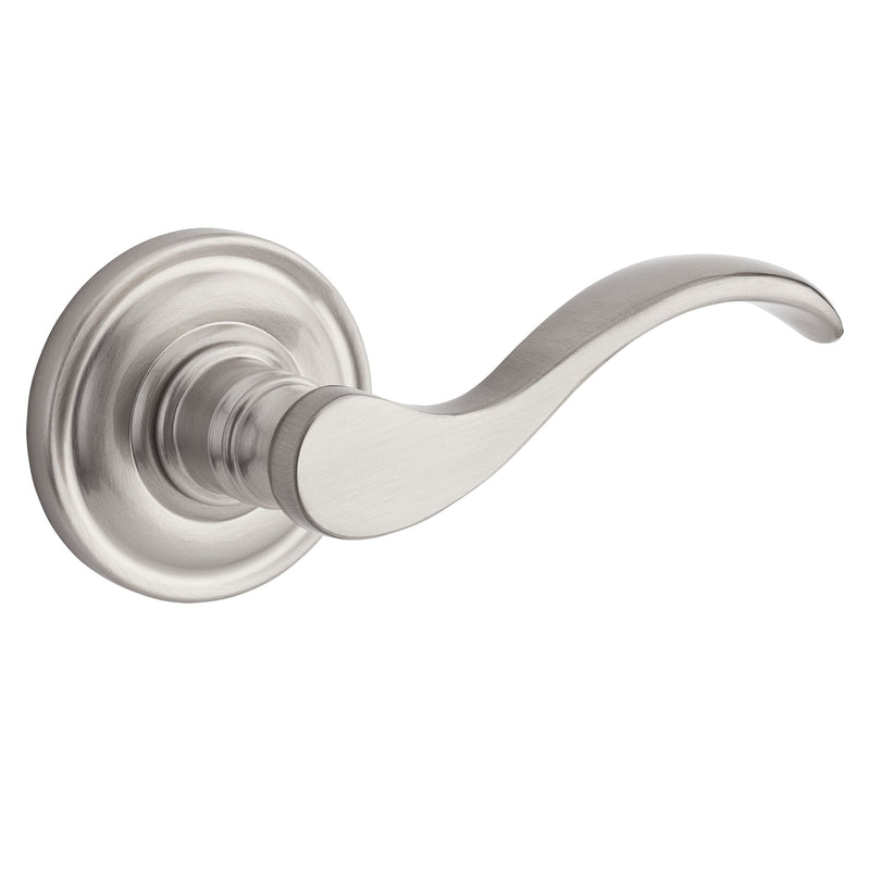 Baldwin Reserve Half Dummy Left Hand Curve Lever and Traditional Round Rose Baldwin Reserve