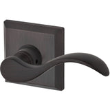 Baldwin Reserve Half Dummy Left Hand Curve Lever and Traditional Square Rose Baldwin Reserve