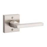 Baldwin Reserve Half Dummy Square Lever and Contemporary Square Rose Baldwin Reserve