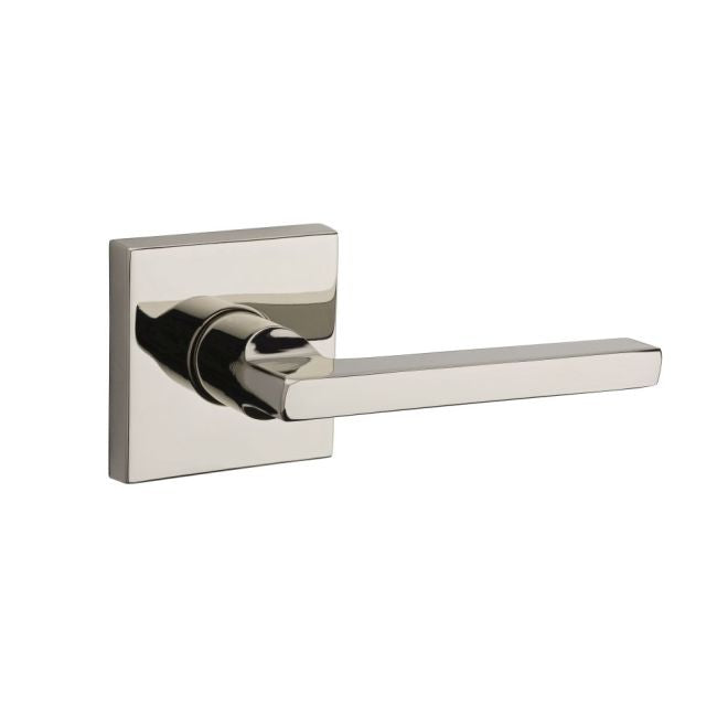 Baldwin Reserve Half Dummy Square Lever and Contemporary Square Rose Baldwin Reserve