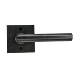 Baldwin Reserve Half Dummy Tube Lever and Contemporary Square Rose Baldwin Reserve