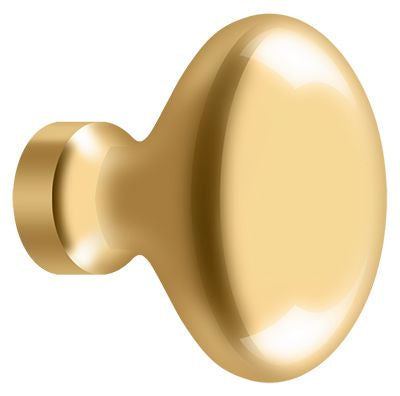 Deltana KE12 Knob; Oval/Egg Shape; Deltana