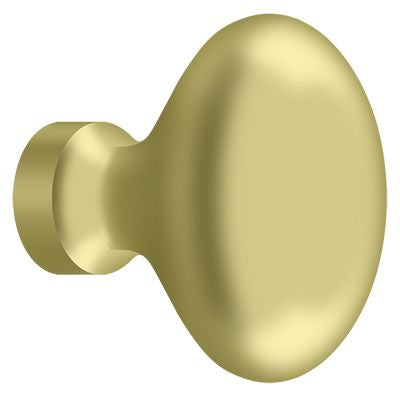 Deltana KE12 Knob; Oval/Egg Shape; Deltana