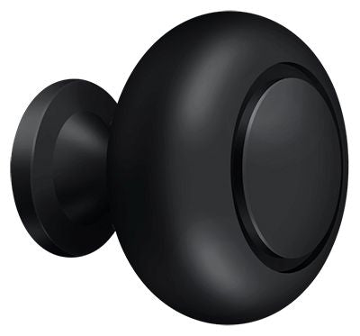 Deltana Cabinet Knob Round Groove; Deltana