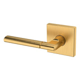 Baldwin L021 Preconfigured L021 Lever with R017 Rose Left Hand Half Dummy Lock Baldwin Estate