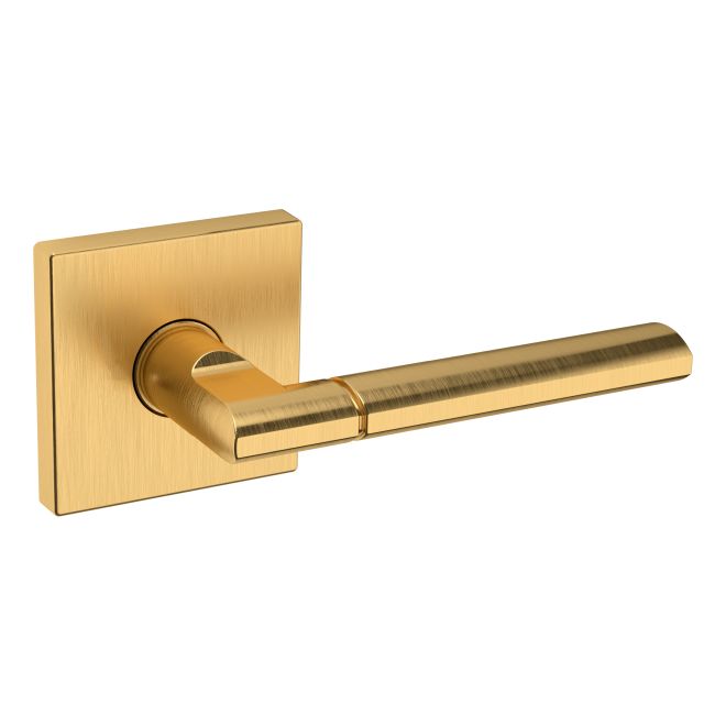 Baldwin L021 Preconfigured L021 Lever with R017 Rose Left Hand Half Dummy Lock Baldwin Estate