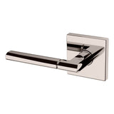 Baldwin L021 Preconfigured L021 Lever with R017 Rose Left Hand Half Dummy Lock Baldwin Estate