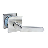 Baldwin L023 Preconfigured L023 Lever with R017 Rose Passage Lock with 2-3/8" Backset and Full Lip Strike Baldwin Estate