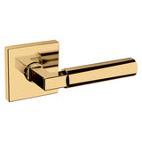 Baldwin L029 Preconfigured L029 Lever with R017 Rose Passage Lock with 2-3/8" Backset and Full Lip Strike Baldwin Estate