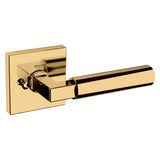 Baldwin L029 Preconfigured L029 Lever with R017 Rose Privacy Lock with 2-3/8" Backset and Full Lip Strike Baldwin Estate