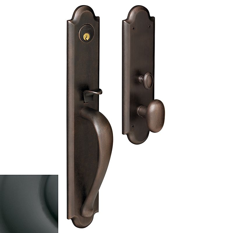 Baldwin Boulder Full Escutcheon Single Cylinder Entry Mortise Trim Baldwin Estate