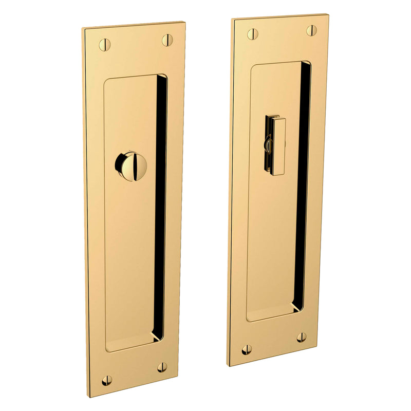 Baldwin Large Santa Monica Privacy Set 2-1/2" Backset Sliding Door Lock Baldwin Estate