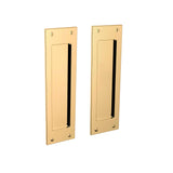 Baldwin Large Santa Monica Passage Set 2-1/2" Backset Sliding Door Lock Baldwin Estate