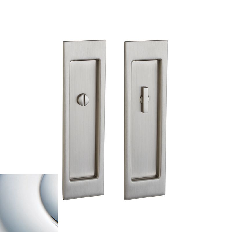 Baldwin Large Santa Monica Privacy Set 2-1/2" Backset Sliding Door Lock Baldwin Estate