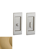 Baldwin Small Santa Monica Privacy Set 2-1/2" Backset Sliding Door Lock Baldwin Estate