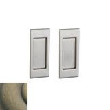 Baldwin Small Santa Monica Passage Set 2-1/2" Backset Sliding Door Lock Baldwin Estate