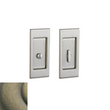 Baldwin Small Santa Monica Privacy Set 2-1/2" Backset Sliding Door Lock Baldwin Estate