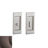 Baldwin Small Santa Monica Privacy Set 2-1/2" Backset Sliding Door Lock Baldwin Estate