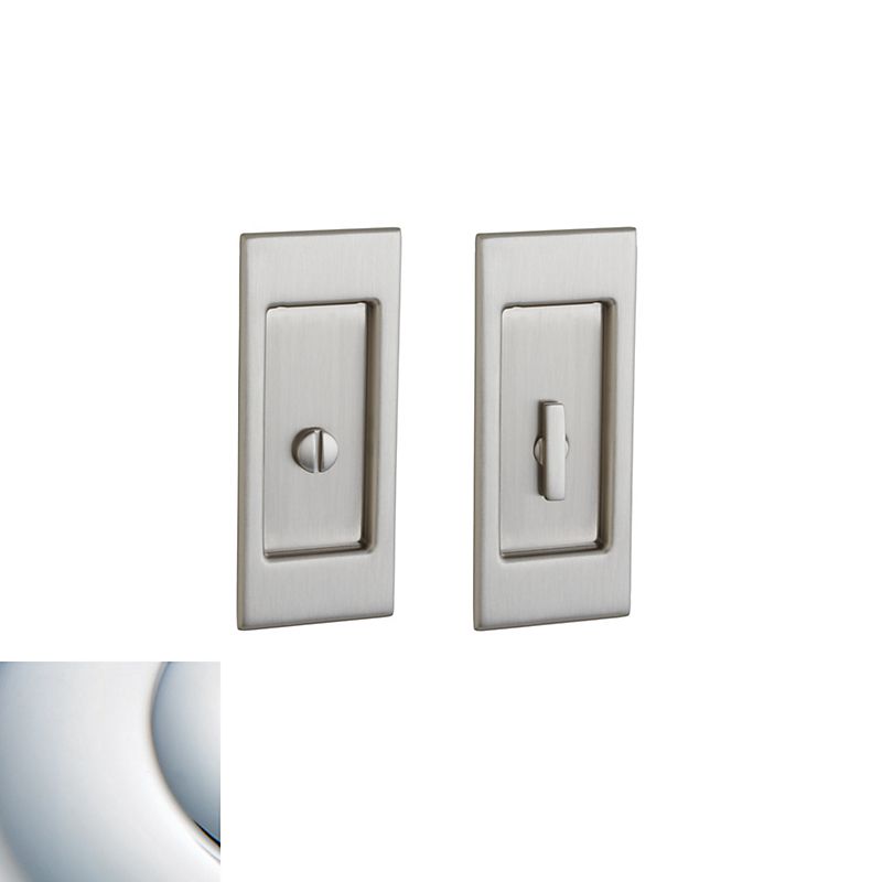 Baldwin Small Santa Monica Privacy Set 2-1/2" Backset Sliding Door Lock Baldwin Estate