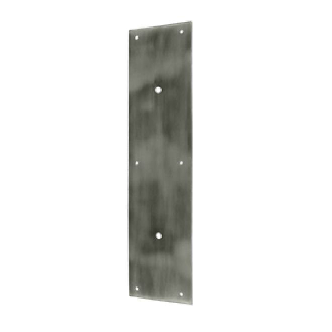 Deltana Push Plate 15" for 8" Door Pull; Deltana