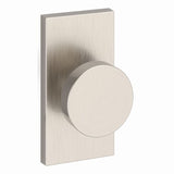 Baldwin Reserve Passage Contemporary Knob with Contemporary 5" Rose with 6AL Latch and Dual Strike Baldwin Reserve