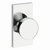 Baldwin Reserve Passage Contemporary Knob with Contemporary 5" Rose with 6AL Latch and Dual Strike Baldwin Reserve