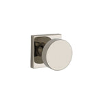 Baldwin Reserve Passage Contemporary Knob with Contemporary Square Rose with 6AL Latch and Dual Strike Baldwin Reserve