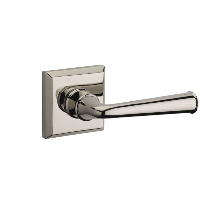 Baldwin Reserve Passage Federal Lever and Traditional Square Rose with 6AL Latch and Dual Strike Baldwin Reserve