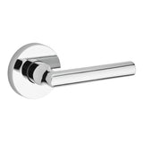 Baldwin Reserve Passage Tube Lever and Contemporary Round Rose with 6AL Latch and Dual Strike Baldwin Reserve