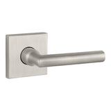 Baldwin Reserve Privacy Tube Lever and Contemporary Square Rose with 6AL Latch and Dual Strike Baldwin Reserve