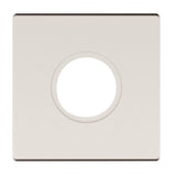 Baldwin R017  2-5/8" Contemporary Square Privacy Rose Pair Baldwin Estate