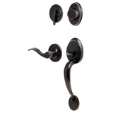 Weslock Hillcrest Dummy Handleset with  New Haven Trim Weslock