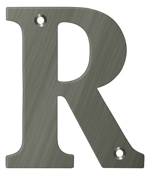 Deltana 4" Residential Letter R; Deltana