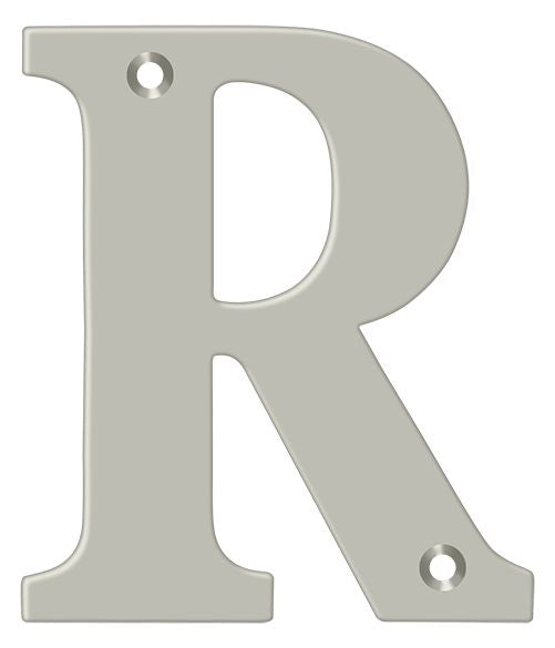 Deltana 4" Residential Letter R; Deltana