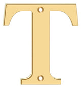 Deltana 4" Residential Letter T; Deltana