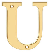 Deltana 4" Residential Letter U; Deltana