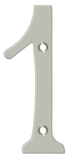 Deltana 4" Numbers; Solid Brass; Deltana