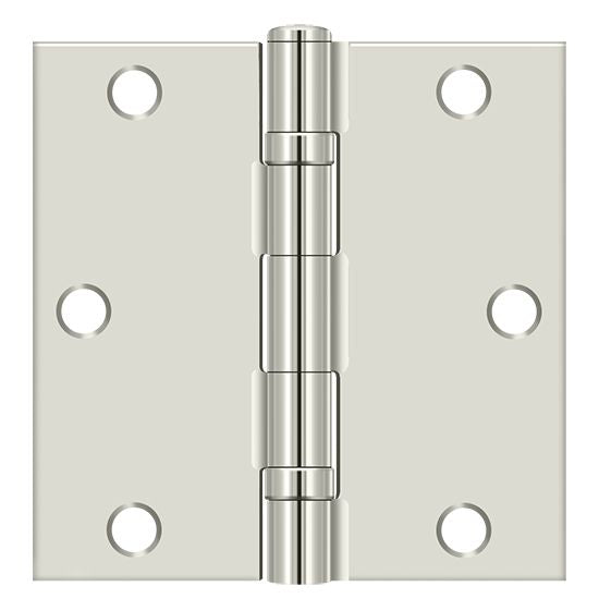 Deltana 3-1/2" x 3-1/2" Square Corner Ball Bearing Hinge Deltana