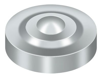 Deltana Screw Cover; Round; Dimple; 1" Diameter; Deltana