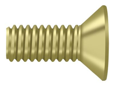 Deltana Machine Screw; Brass; #10 x 1/2"; Deltana