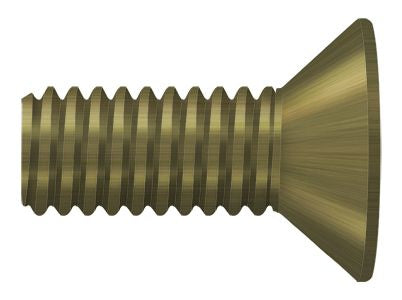 Deltana Machine Screw; Brass; #10 x 1/2"; Deltana